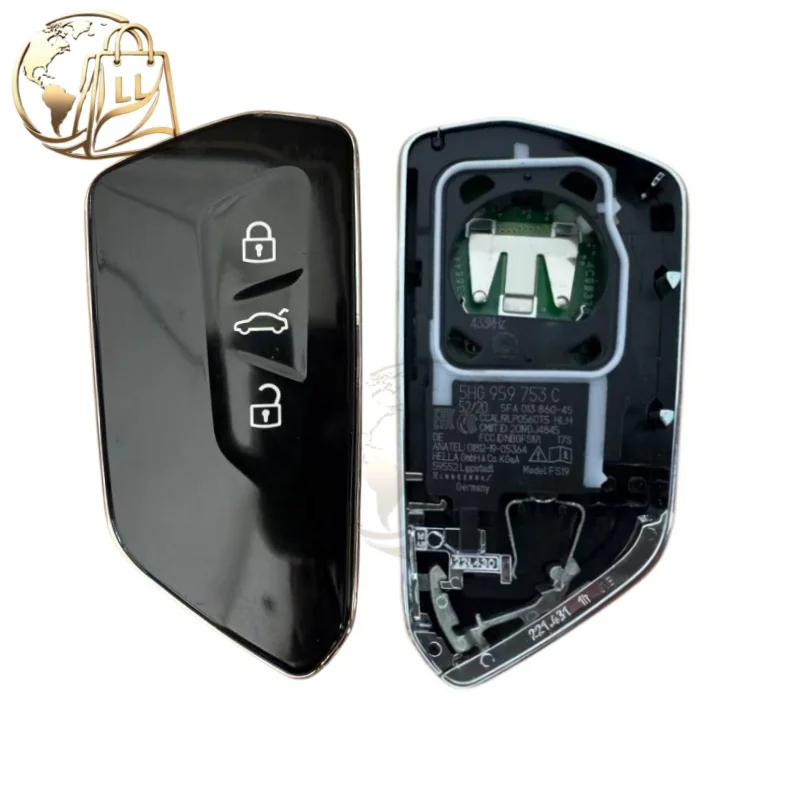 For Original Volkswagen 5D Chip Remote Car Key Golf 8 ID3 ID4 ID6 For Volkswagen Weiran 433 Mhz FCC ID 5HG 959 753C 5HG 959 753B view 3