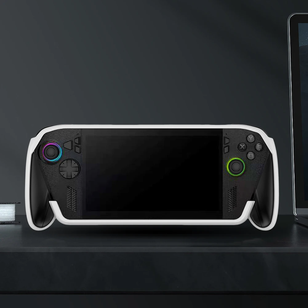 حافظة واقية من مادة TPU حافظة بمسند لوحدة التحكم في الألعاب غطاء حماية لوحدة التحكم في الألعاب ROG XBOX Ally/ROG XBOX Ally X