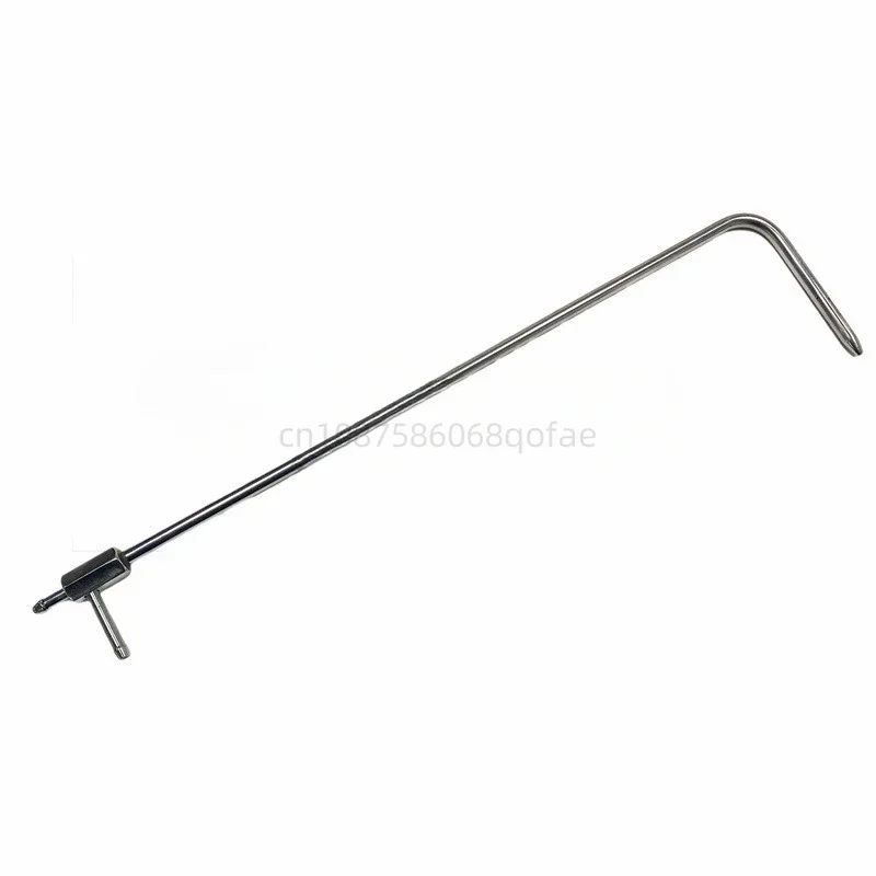 L-shaped pitot tube length 350mm 500mm 1000mm connected to digital pressure gauge to measure flow rate