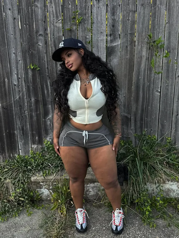 Yomesugar المرقعة رياضي 2 قطعة مجموعات النساء محب كم طويل المحاصيل الستر والسراويل الرباط مطابقة الخريف رياضية