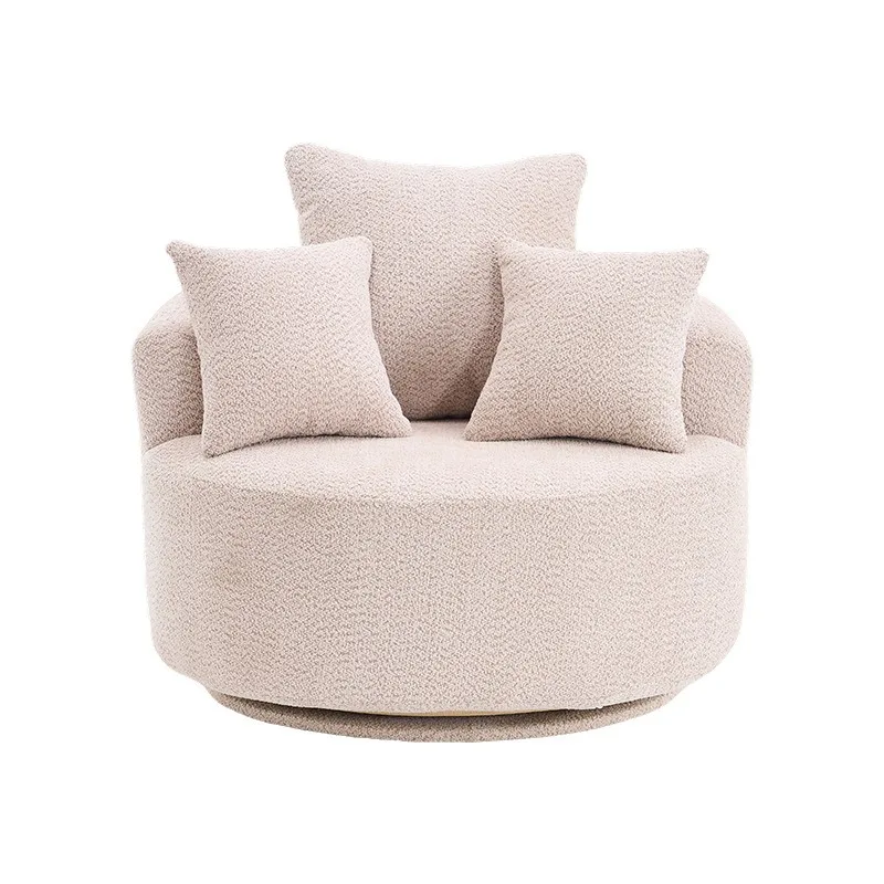 Living room throw pillow light luxury high-end bed pillow backrest waist pillow solid color