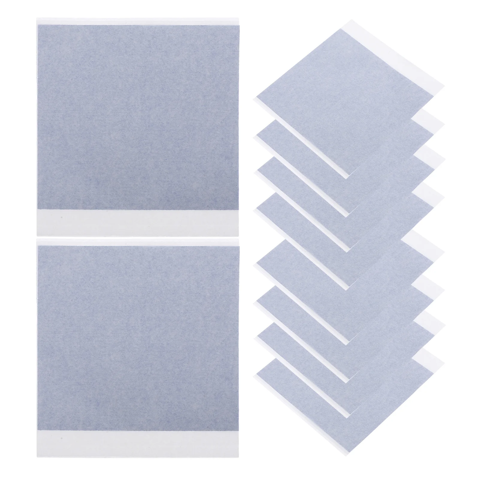 50 قطعة 8X8.5 سنتيمتر أوراق الذهب تقليد احباط ورقة للفن الحرفية الديكور الخشب السيراميك الزجاج المعادن Diy بها بنفسك مشاريع الأزرق