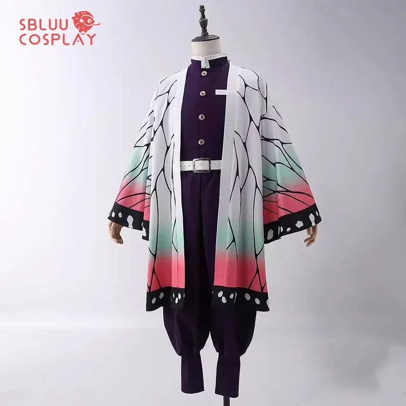 SBluuCosplay Kochou Shinobu تأثيري حلي التطريز SR جودة TR المواد الأرجواني