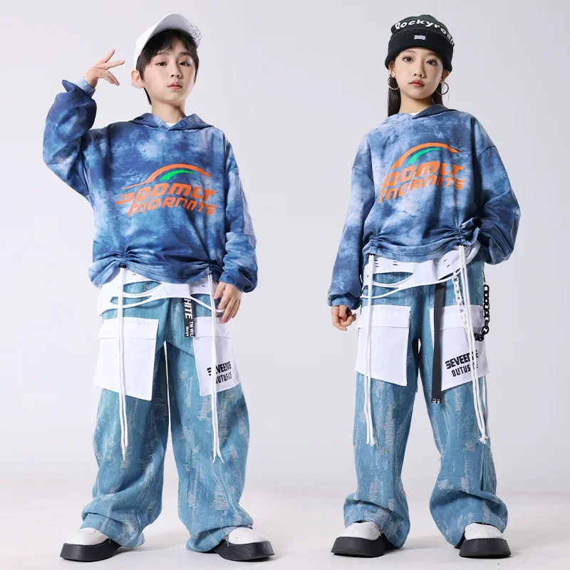 Stage Clothes,Children's Costumes, Boys' Drum Costumes, Girls' Dance Costumes,hiphop Clothes Kids