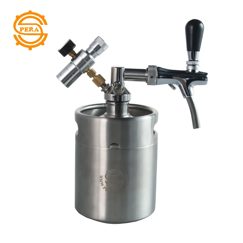 Great Quality 2L 5L 10L Beer Growler Mini Keg Dispenser With