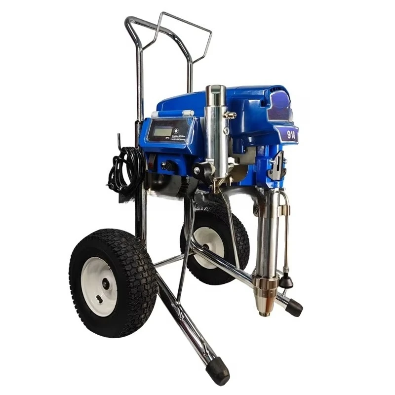 

High-power spray coater, putty coater, for manufacturing plants