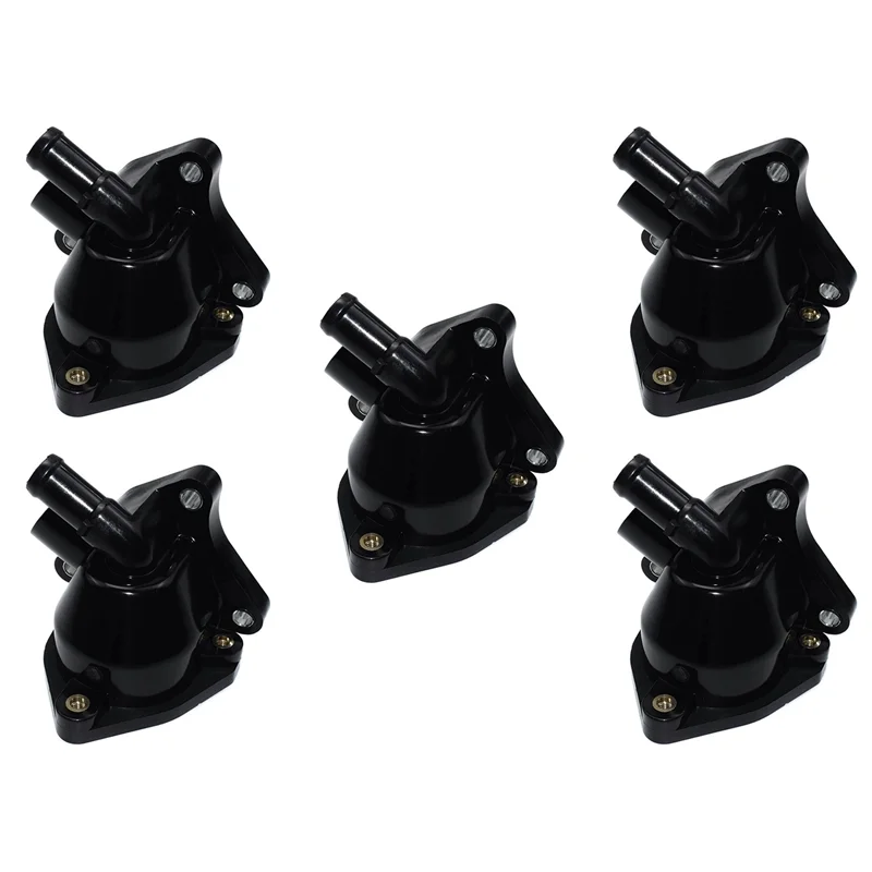 5X 19320PNA003 Engine Coolant Thermostat Housing for Honda CR-V CRV 2.4L 2002 2003 2004 2005 2006, Civic 1.7L 2002-2005