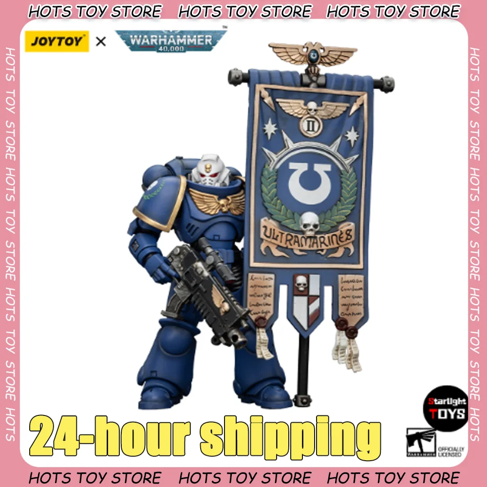 

IN STOCK JOYTOY 1/18 Action Figure Warhammer 40K Ultramarines Heroes of The Chapter Primaris Ancient Posca Model Toy Gifts