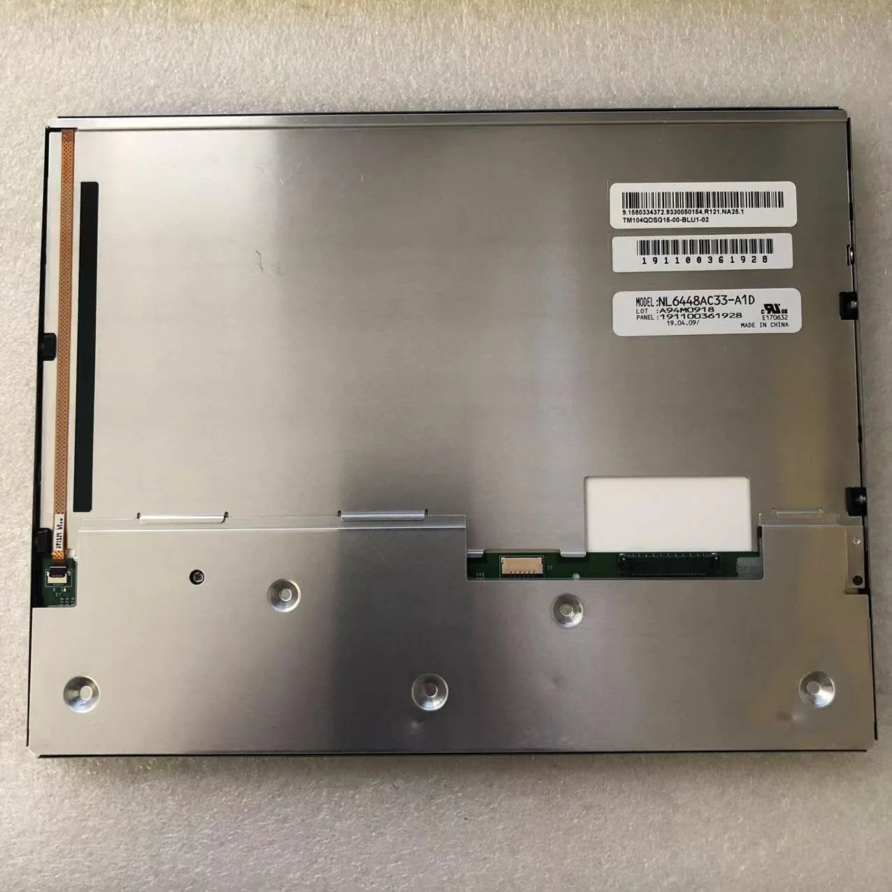 Panel Tampilan Layar LCD NL6448AC33-A1D