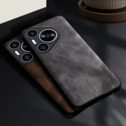 Fashion Case For Huawei Pura 70 Ultra Pro P60 P50 P40 P30 Pro Lite coque premium durable pu leather cover funda capa
