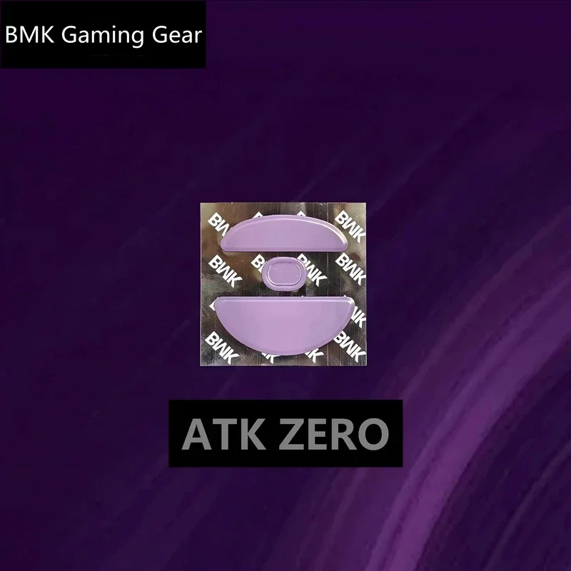 1 Set PTFE Anti-Collapse Arc-Edged Mouse Skate For ATK ZERO Similar To Obsidian Air Purple Haze Mouse Feet Glides