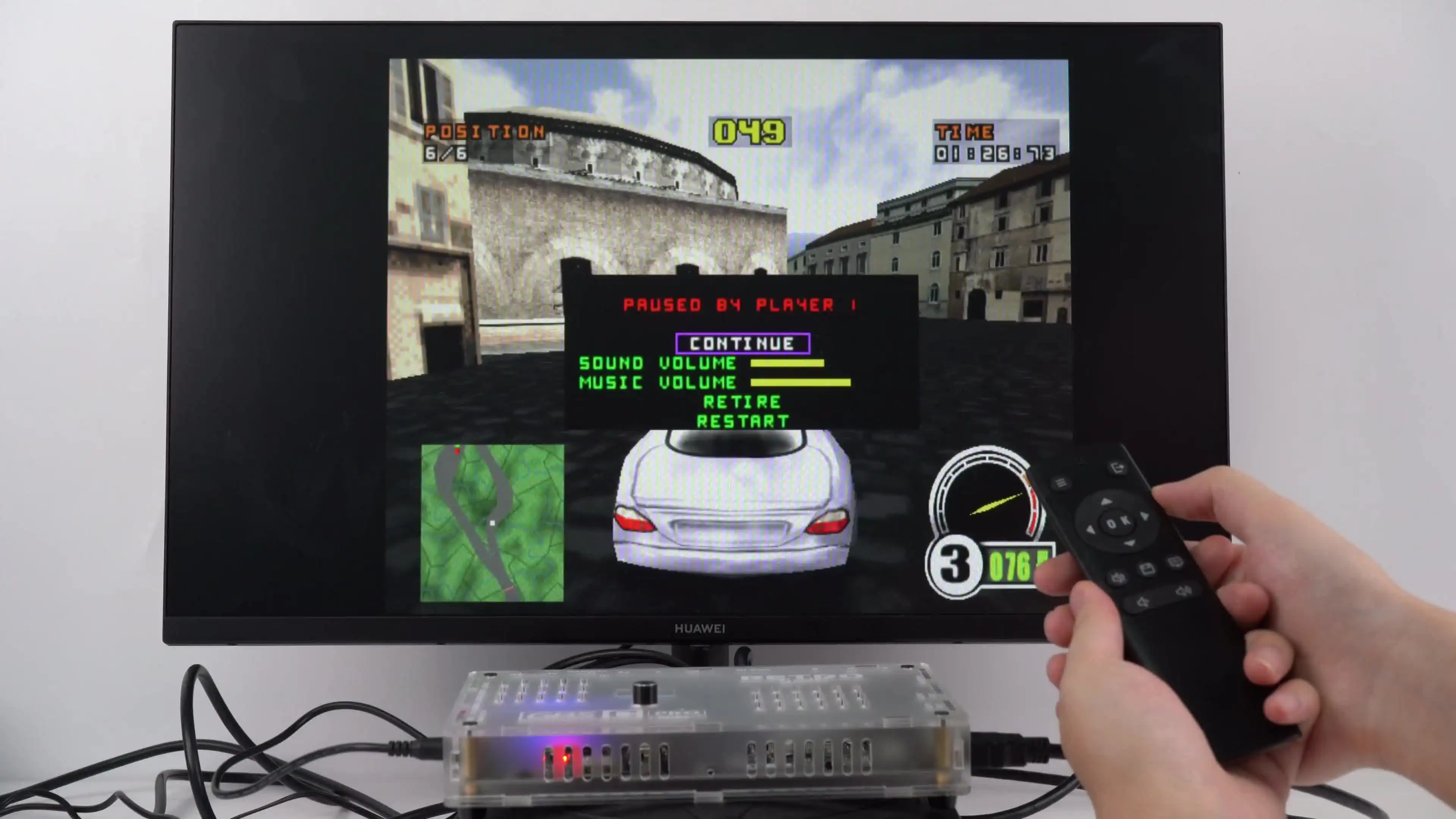 RetroScaler GBSC Pro HDMIコンバーター