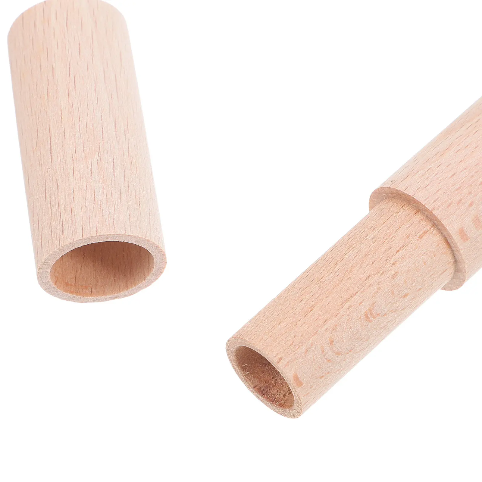 Wood Mailing Tube Cylindrical Document Holder for Certificates Blueprints Artwork Storage Protection Shipping Office Home Use
