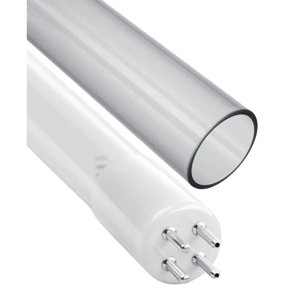 

Комплект: УФ-лампа 7-L6 и кварцевая втулка 7-Q6 – аналог Lancaster 7-LWT-UV009 – УФ-С лампа и втулка 254 нм с высокой эффективностью – соответствует стандартам EPA