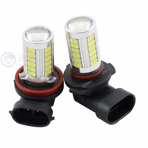 2pcs H8 H11 LED Bulbs Fog Lights for Opel Antara Meriva Zafira Insignia sports GTC MOKKA