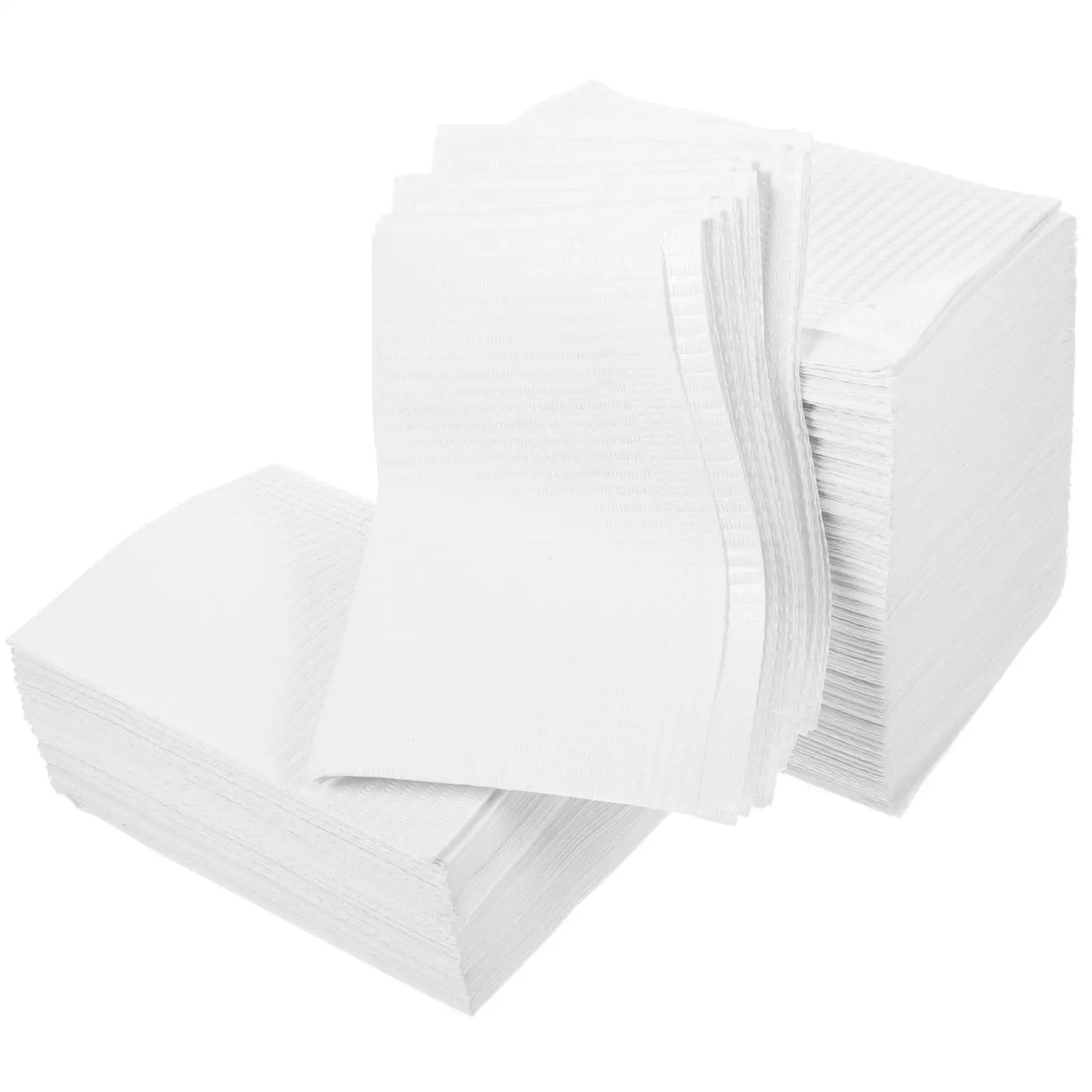 125 Uds. Tapete de mesa de belleza desechable, almohadilla para uñas, suministros de salón de Spa para manicura, mantel de papel para limpieza blanca