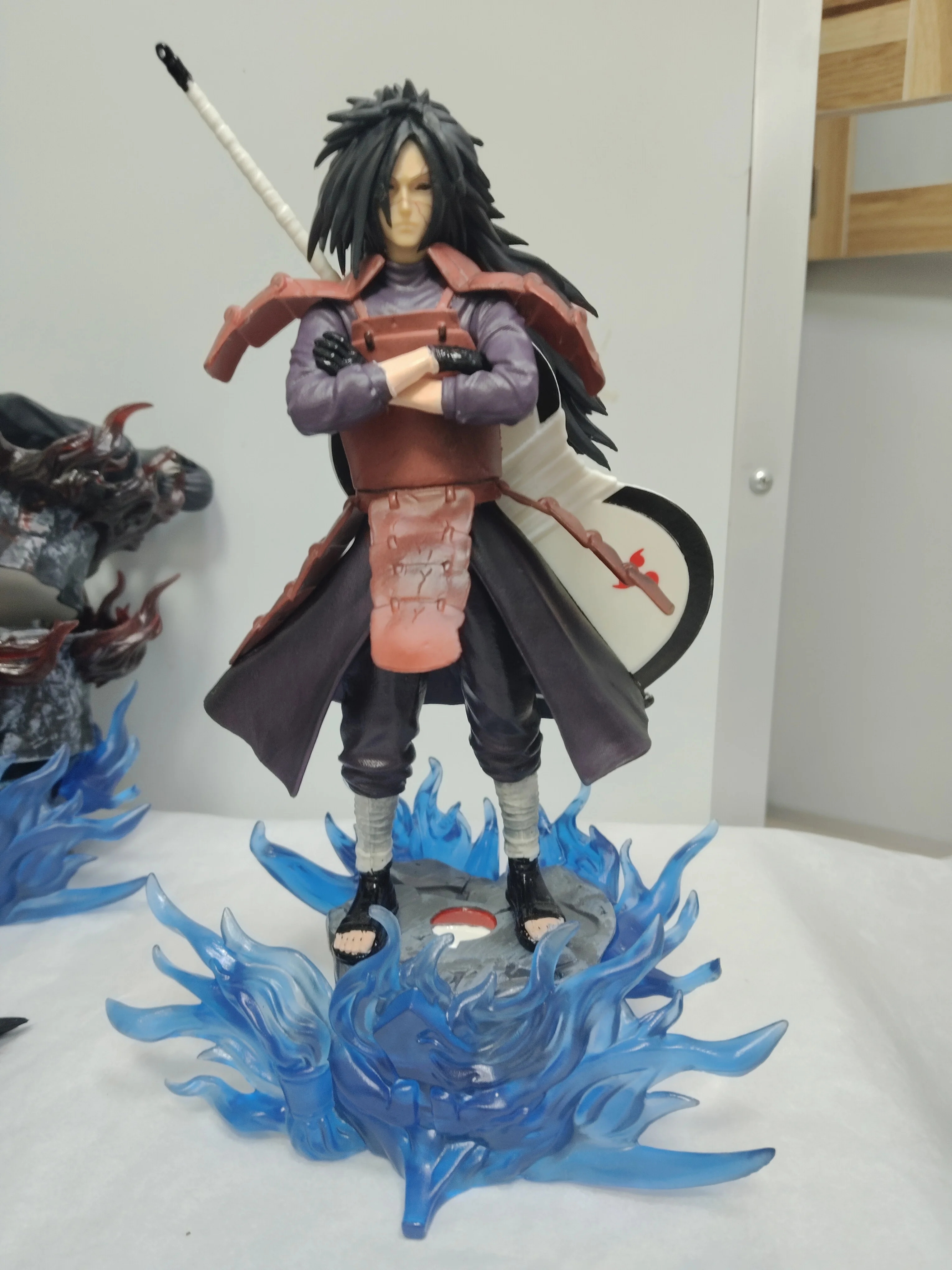 

25-сантиметровая милая аниме-фигурка Учиха Мадара (версия Сусаноо) Коллекционная фигурка из ПВХ: Боевая статуэтка, модель, игрушка для детей, подарок