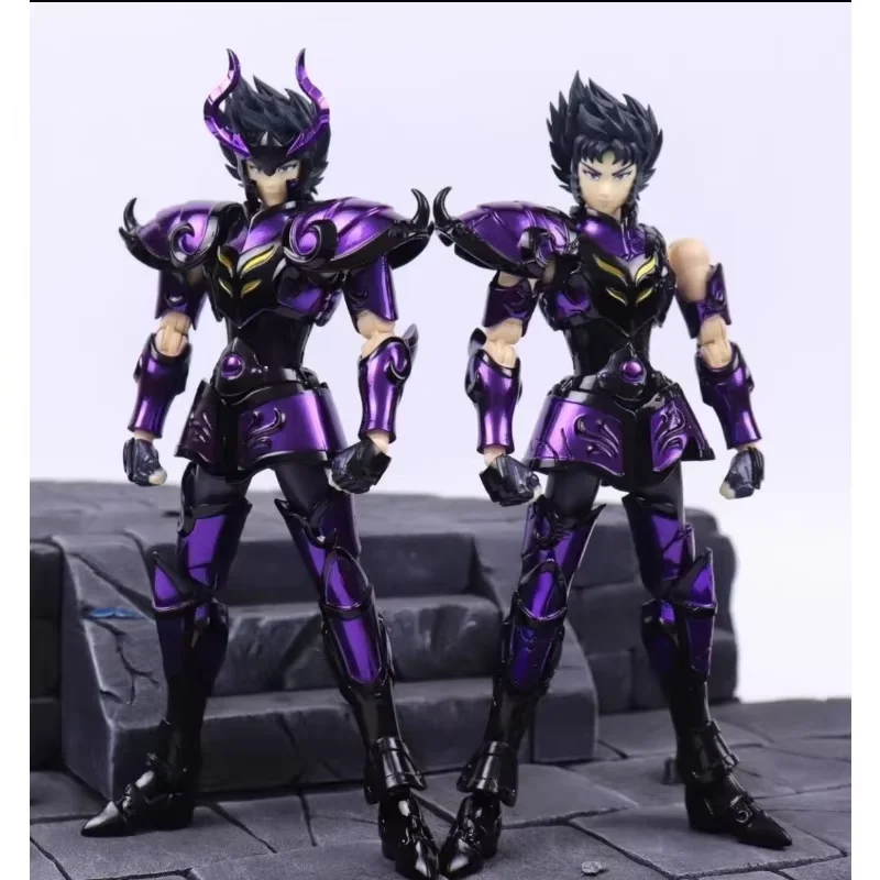 Figura de acción Chuanshen CS Modelo Saint Seiya Myth Cloth EX Hades Specters Dark Capricorn Shura con 2 armaduras rotas, con caja