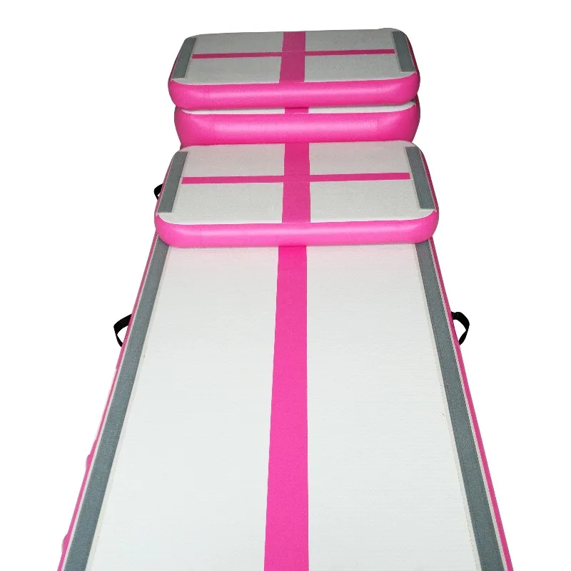 

Популярный комбинированный один комплект Airtrack, гимнастический коврик для акробатики, надувной акробатический коврик для тренировок на воздушной дорожке, домашний тренажерный зал