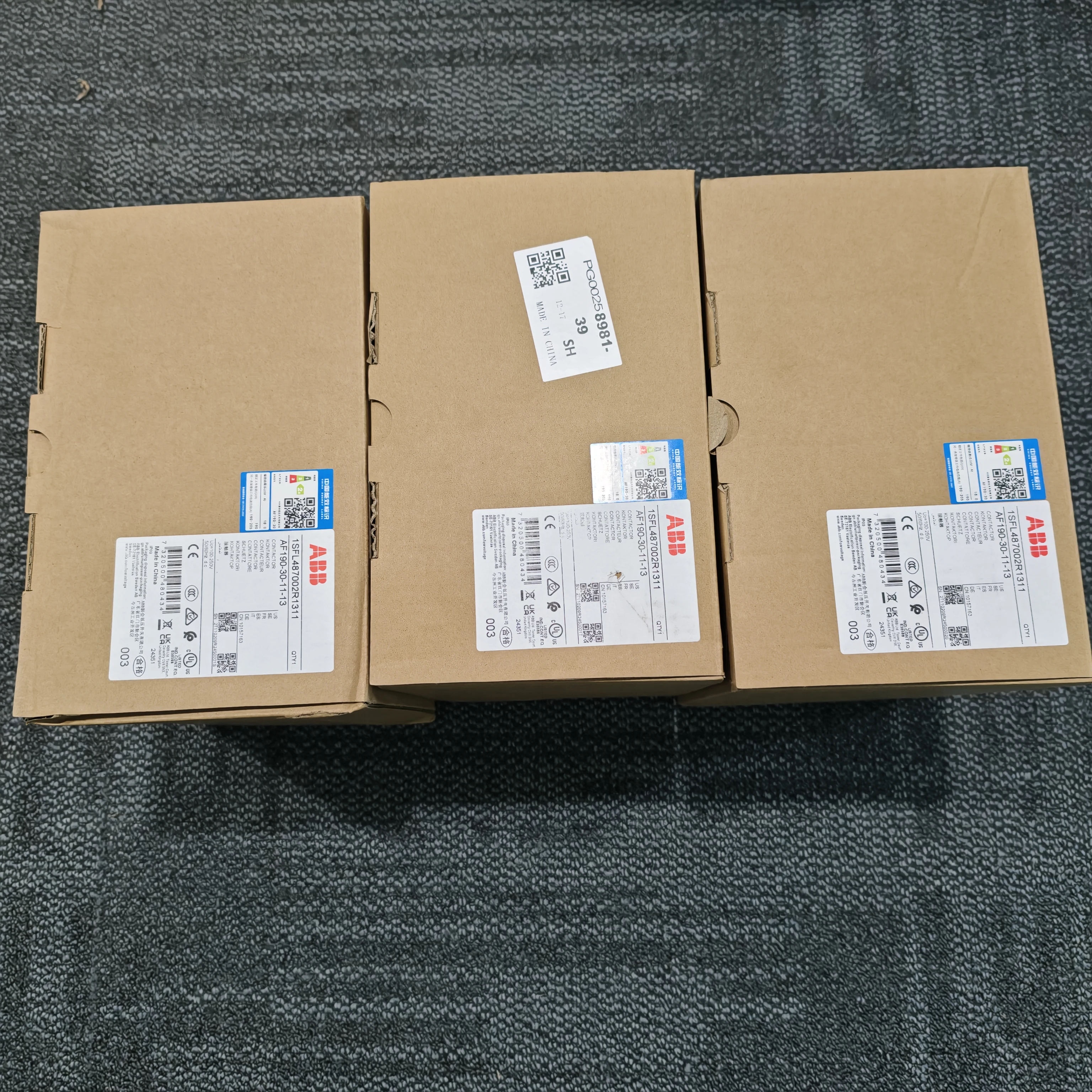 AF-Schütze AF190-30-11-13 1SFL 487002 R1311 100-250 V, 50/60 Hz