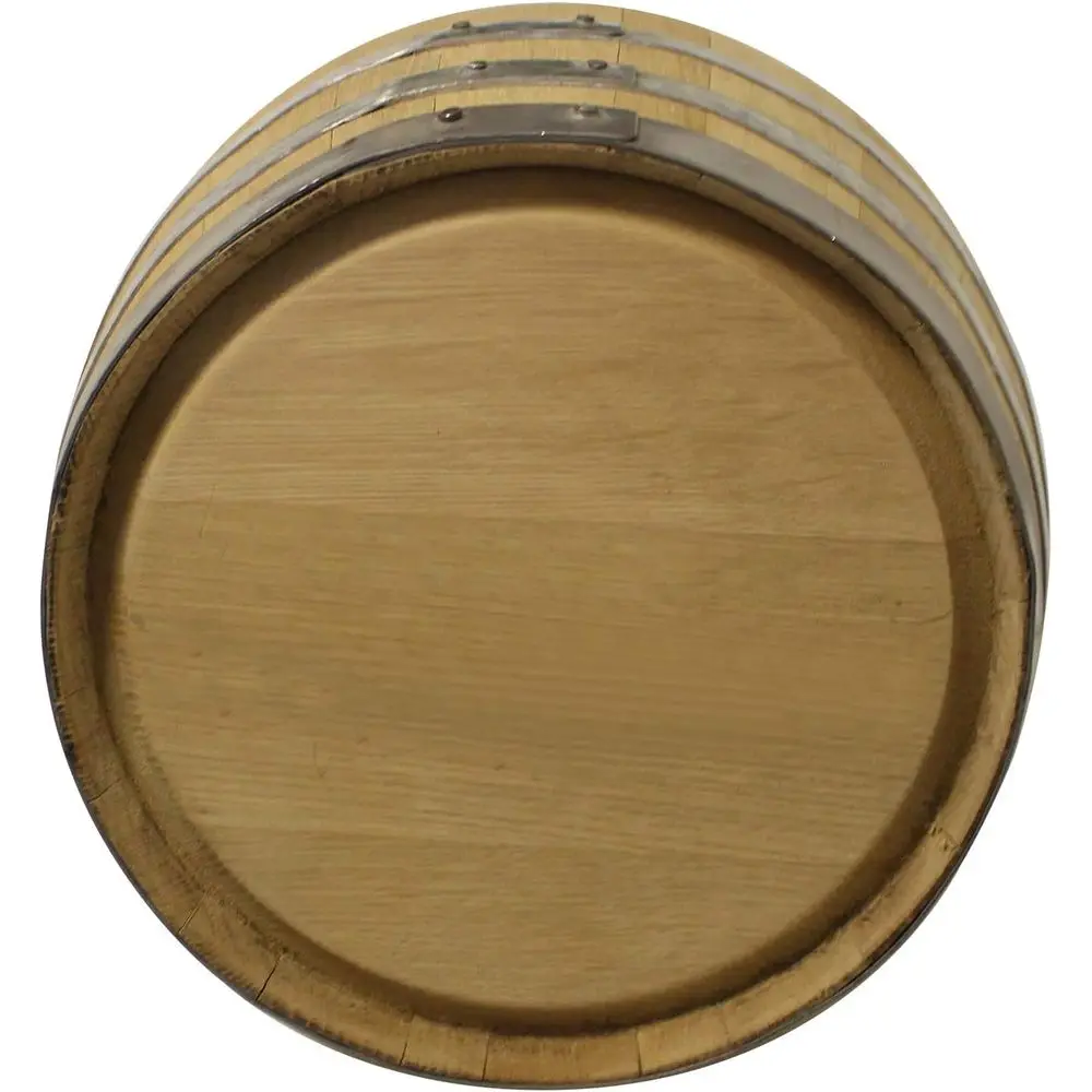 5 Gallon New White Oak Barrel for Aging Whiskey, Bourbon, Wine, Cider or as Decor