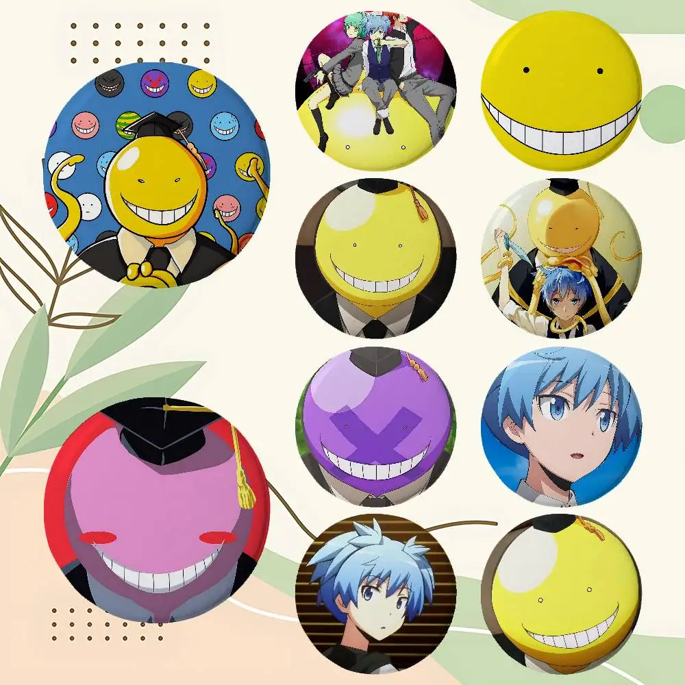 A-Assassination Classroom Badges Emaille-Pin Cartoon-Brosche für Rucksack und Kleidung