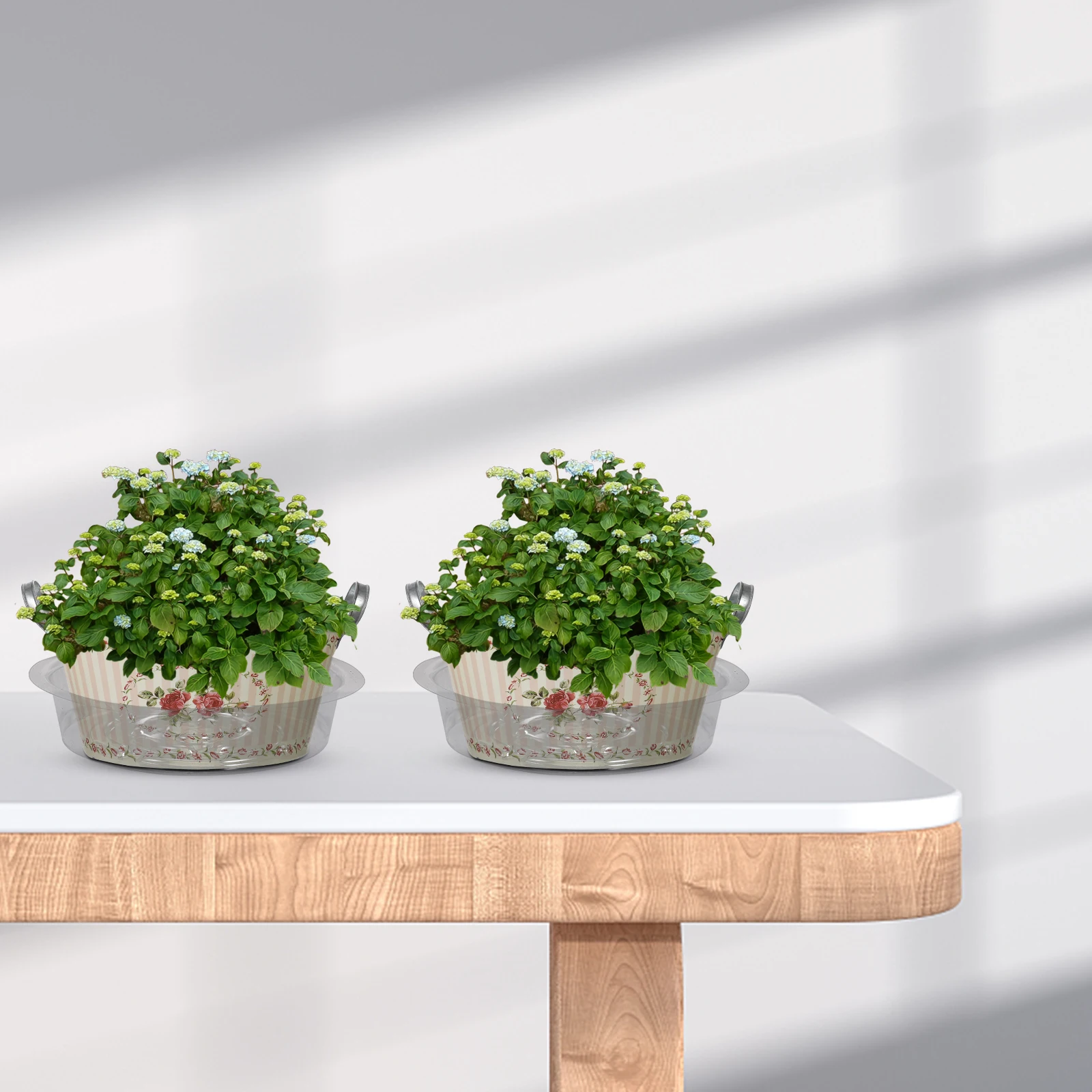 

30Pcs Plastic Flower Pot Saucers Durable Plant Drainage Trays Leakproof Drip Tray for Indoor Outdoor Gardening