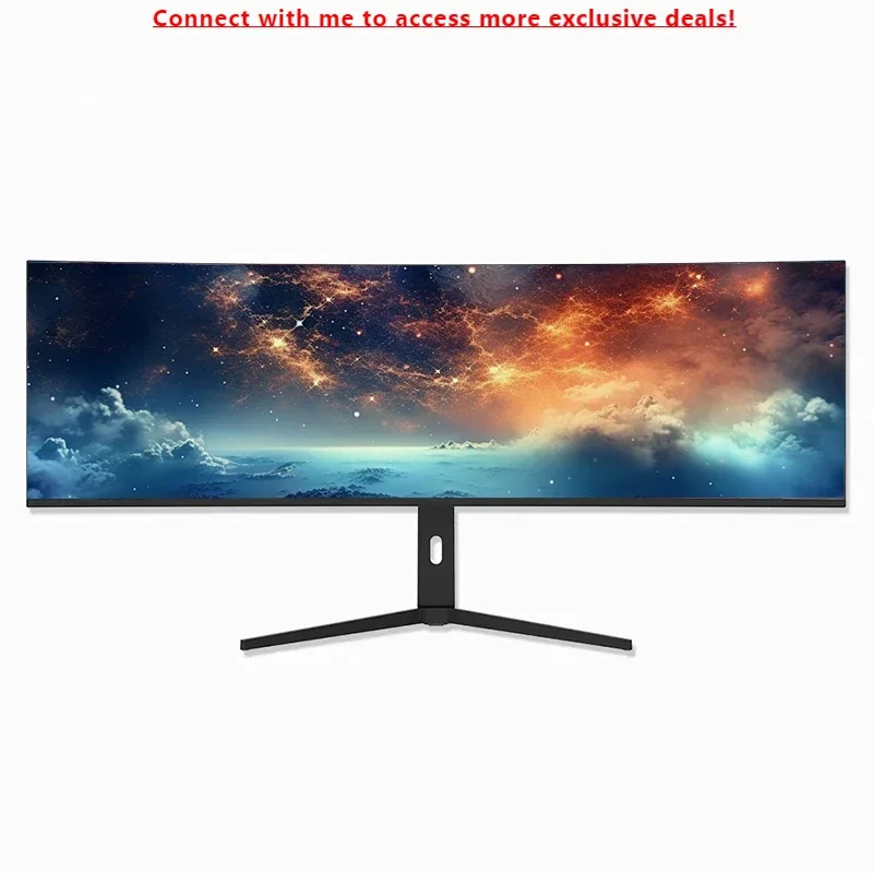 

144hz 49inch Super Ultra Wide 5k Monitor Computer Curved Screen Gamer Gaming Pc Monitor 49inch