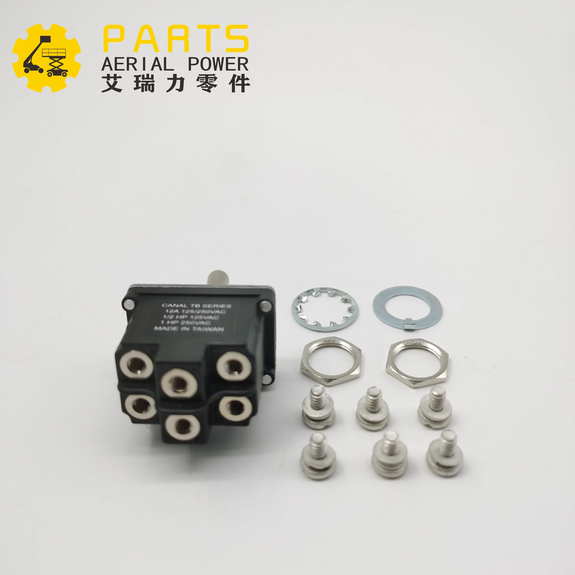 16397-S Three-speed Six Screw Pin Reset Button Switch Button Engineering Mechanical Button Accessories  Tools