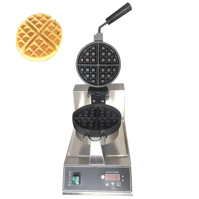 Commercial snack machine customized non-stick bubble Belgian waffle maker with factory price