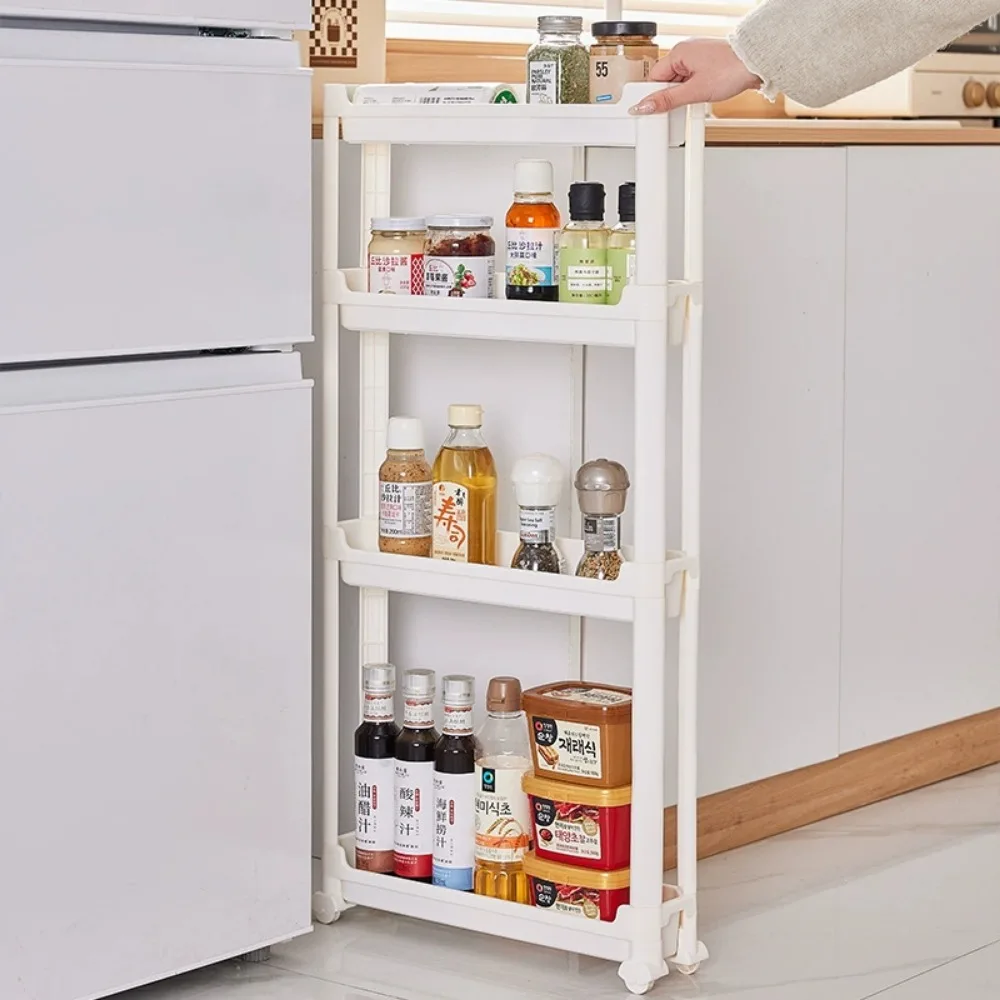 Narrow Kitchen Storage Trolley 2