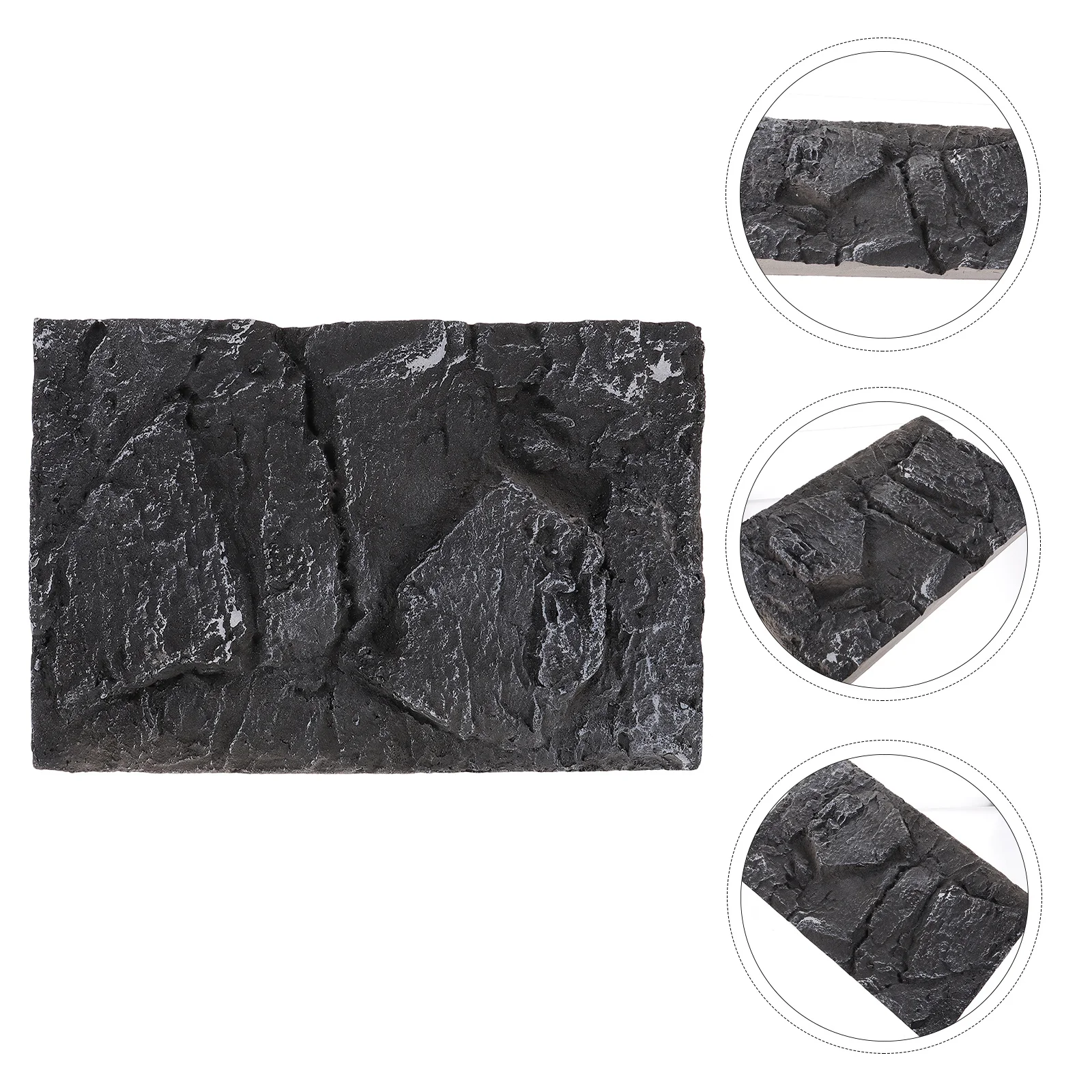 

Reptile Tank Decoration 3D Turtle Background Panel Stylish Terrarium Decor Habitat Backdrop Aquarium Pet Supplies