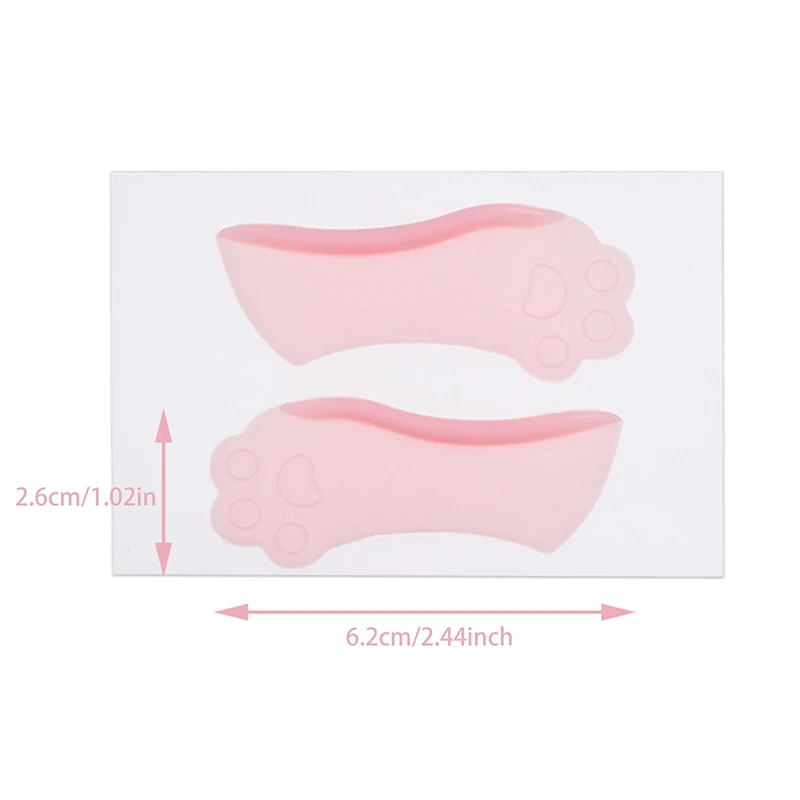 Tampon de permanente de cils inférieurs, tiges de levage de cils, bigoudi de cils en silicone 3D, outil de greffage, applicateur de cils, 1 paire