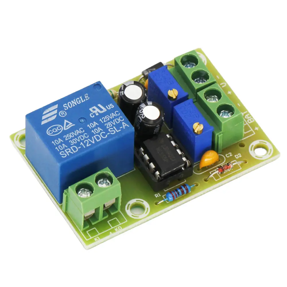 XH-M601 Intelligent Charger Module Power Control Panel Automatic Charging Power 12V Battery Charging Control Board for Diy Kit