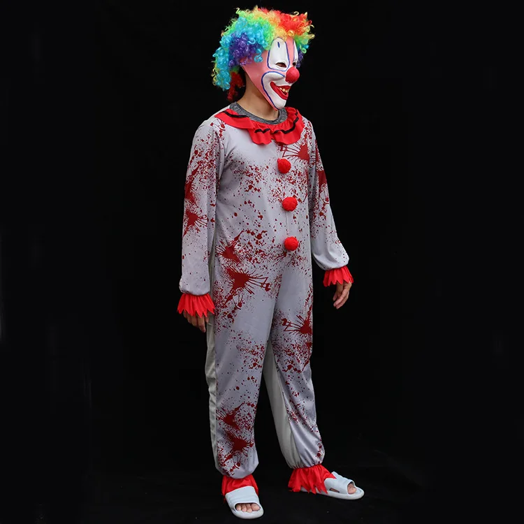 

Костюм клоуна на Хэллоуин, Рождество, апрельский костюм, костюм для вечеринки, костюм для волшебного шоу