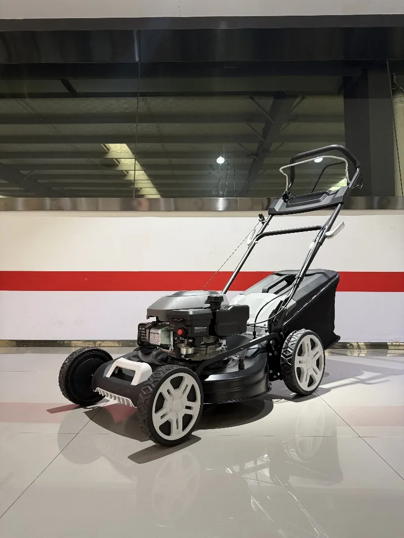 Electric Industrial Lawn Mower for Japan Market | 12V | CE Certified | 45L Grass Box | 2200W Power