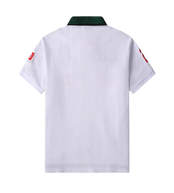 Men\'s polo shirt Mexico Independence Day Christmas Day cotton embroidery stitching color classic fashion original design cotton