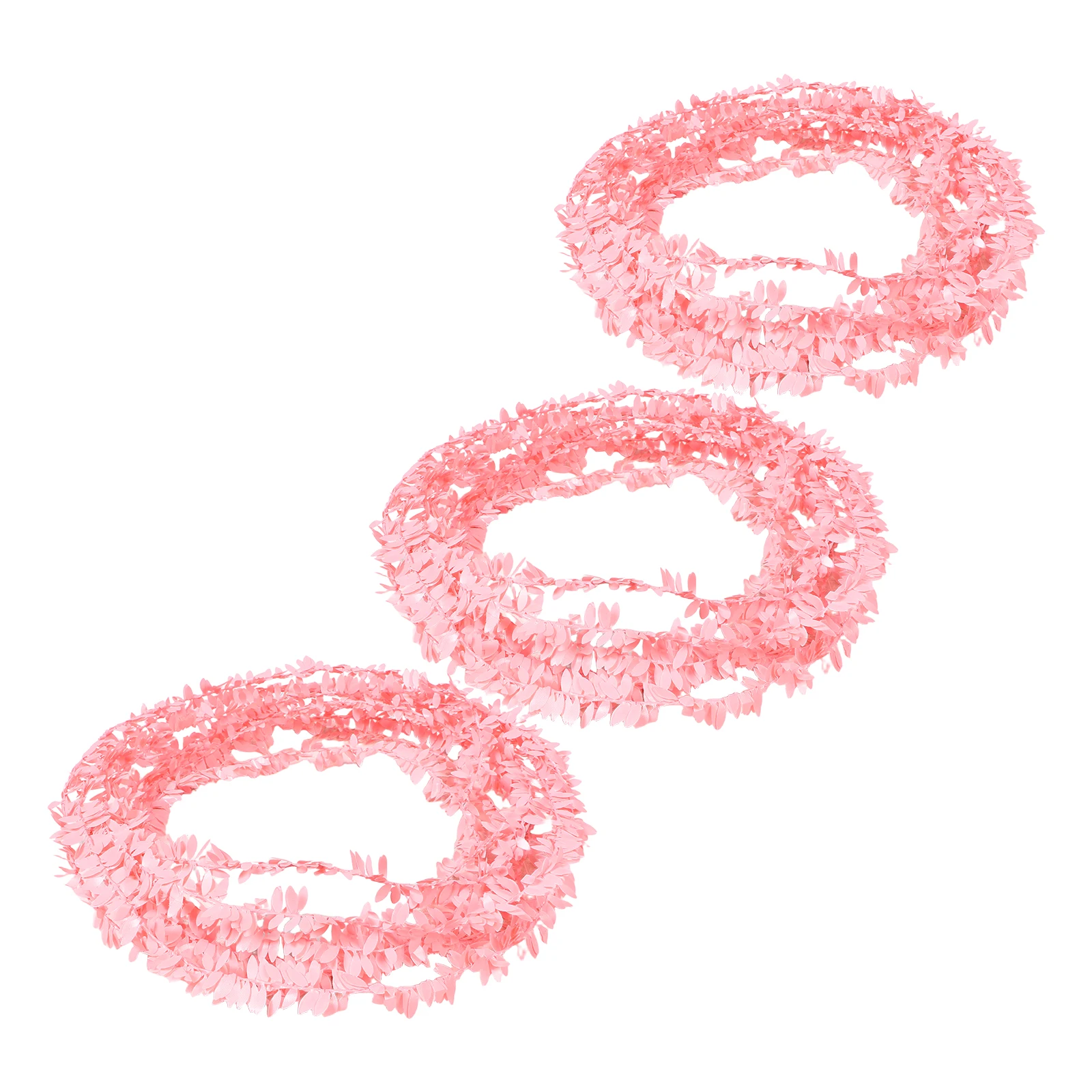 3 قطعة سلك الحديد ورقة الكرمة 75 متر DIY بها بنفسك نبات صناعي الزخرفية لحفل الزفاف حديقة المنزل لوازم الحرفية أوراق الكرمة العنب للحرف اليدوية