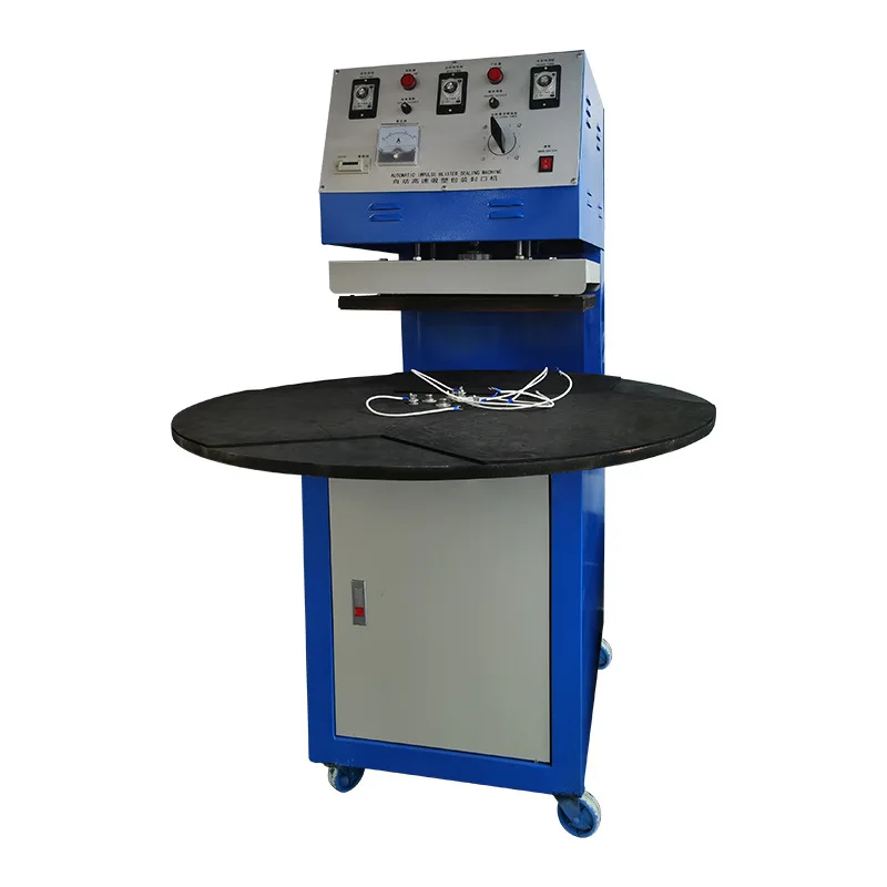 

Semi-automatic hardware tool blister packaging machine PVC bubble shell battery hot pressing blister cardboard sealing machine