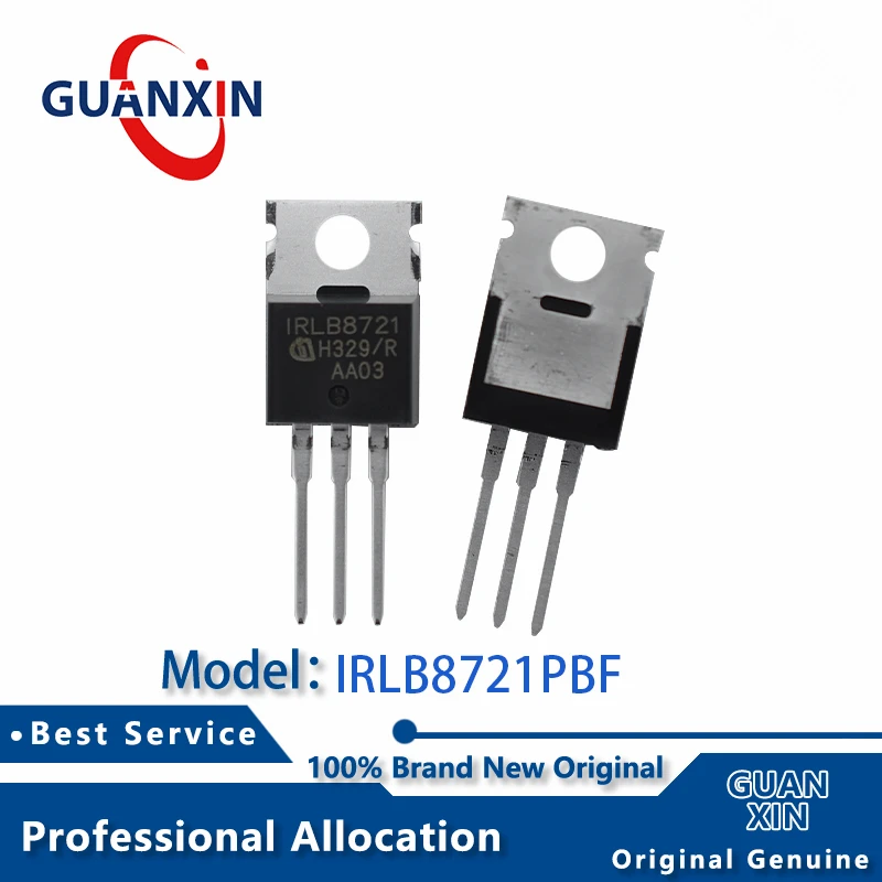 

100% New IRLB8721PBF TO-220AB Marking IRLB8721