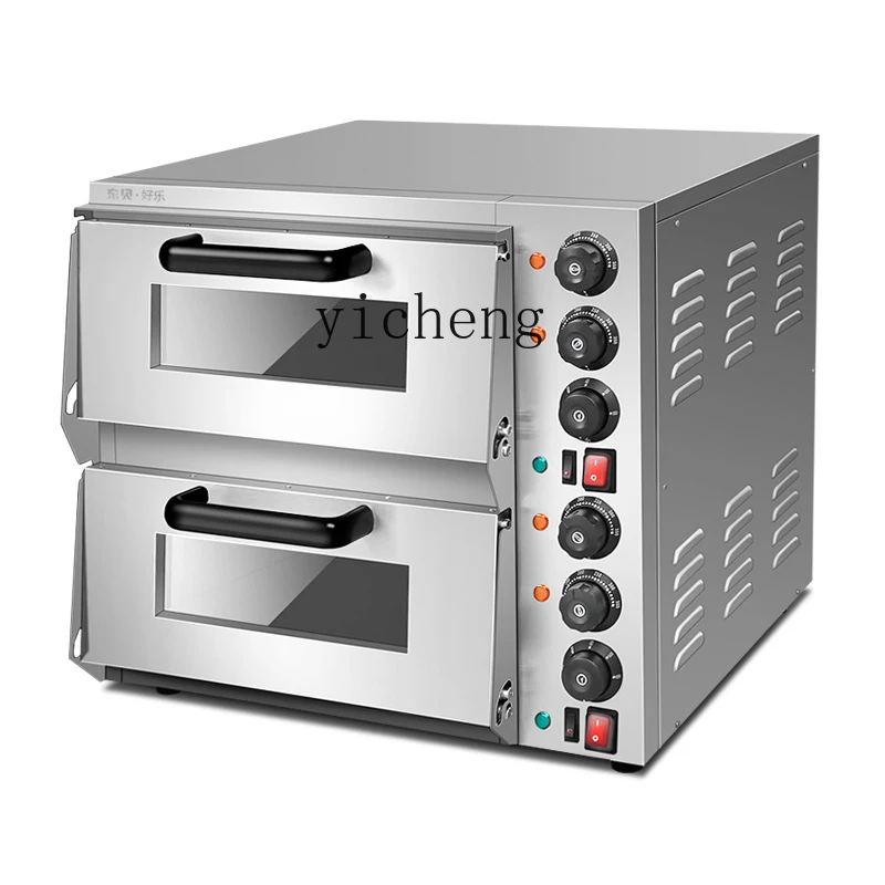 Zz Oven Commercial Large Capacity Baking Single Layer Double Layer Pizza Oven Cake Bread Electric Oven