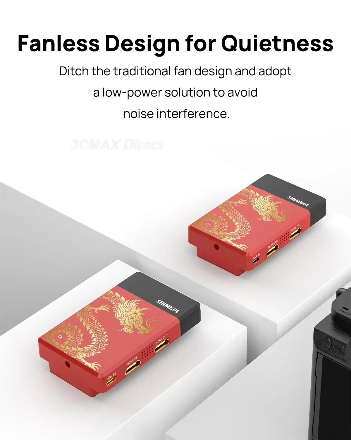 SHIMBOL TP MINI نظام نقل الفيديو اللاسلكي 1080P HDMI متوافق مع جهاز ريسيفر استقبال وإرسال الصور لصانع الأفلام فيديو