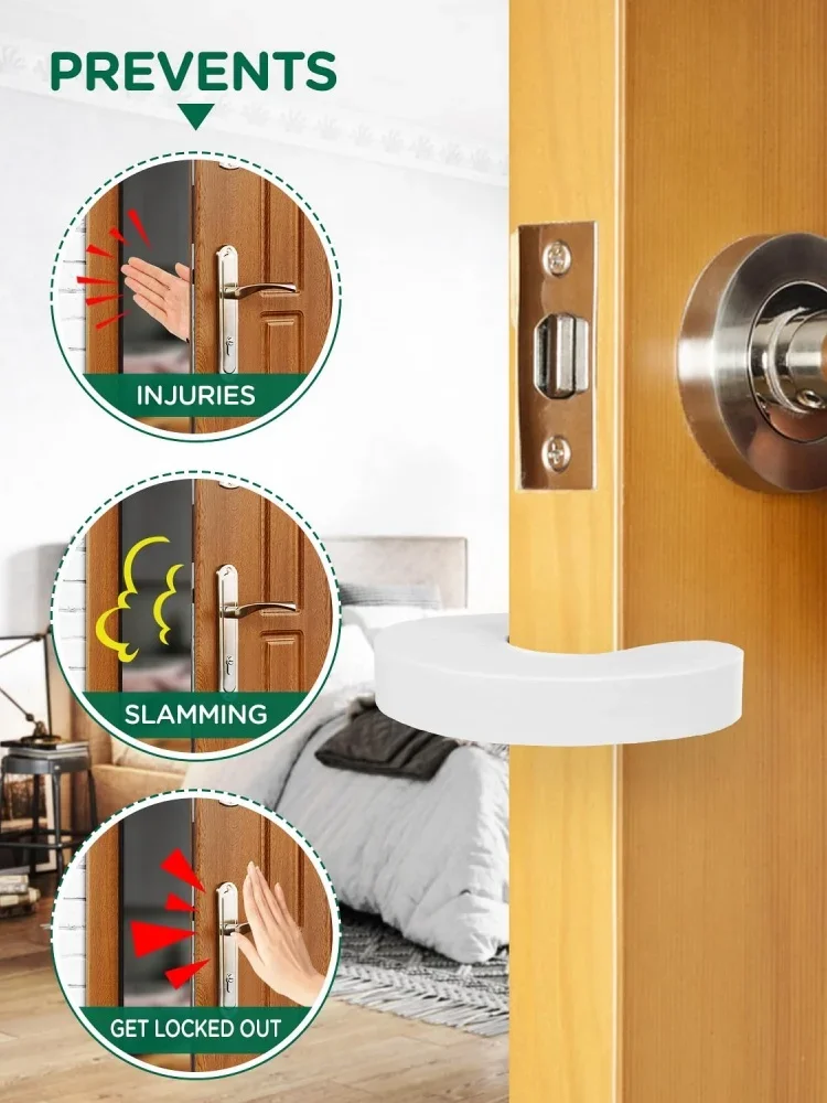 6 шт., защита от защемления дверей, защита от защемления дверей, дополнительная мягкая пенопластовая защита от защемления пальцев, защита для пальцев для детей