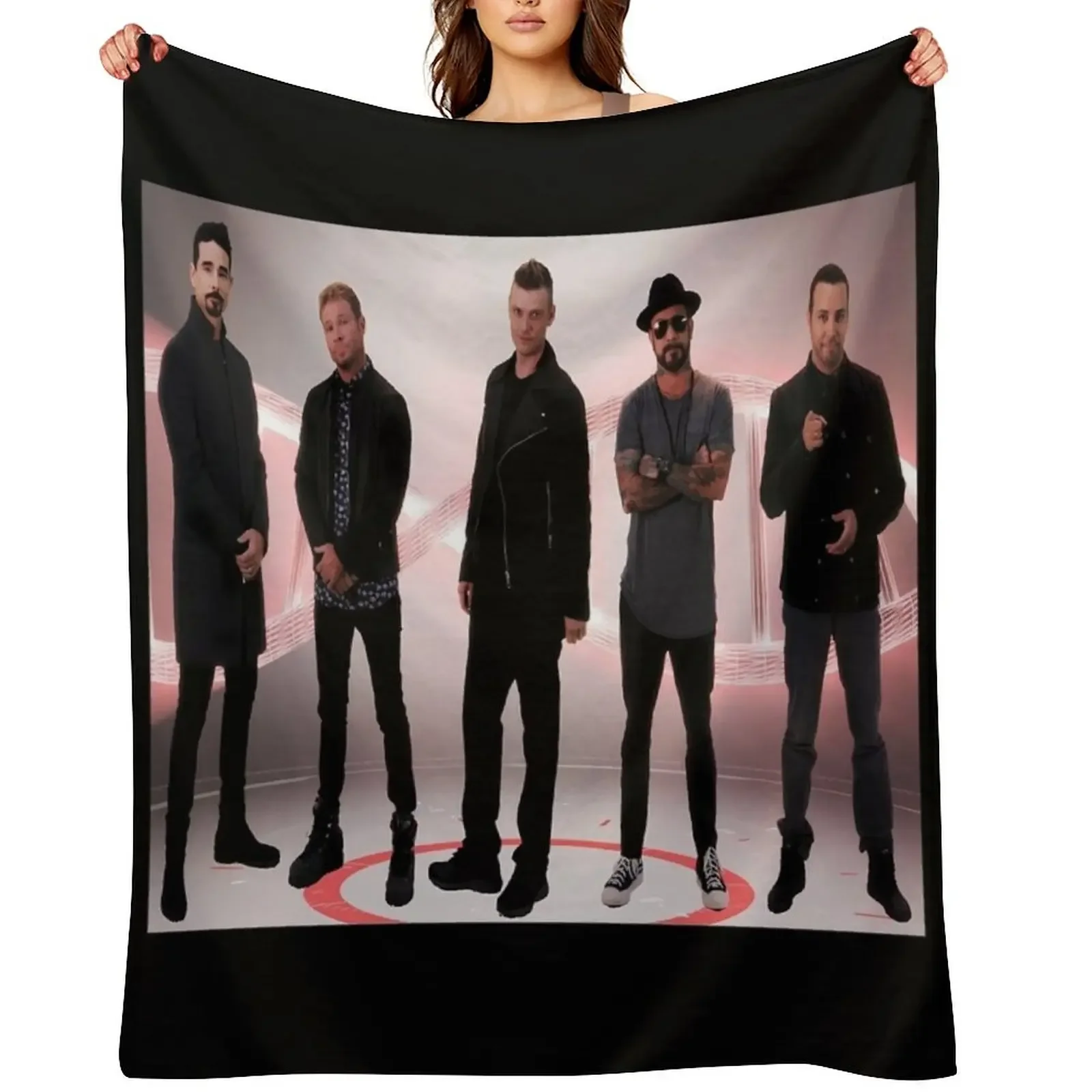 

Backstreet Boys Classic Throw Blanket Retros heavy to sleep Softest Hairys Blankets