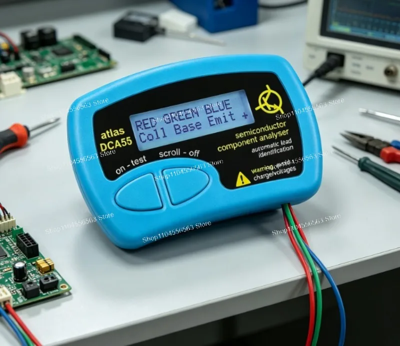 DCA75/DCA55 Semiconductor Component Analyzer, Transistor MOSFET Diode Tester Curve Tracer for PC