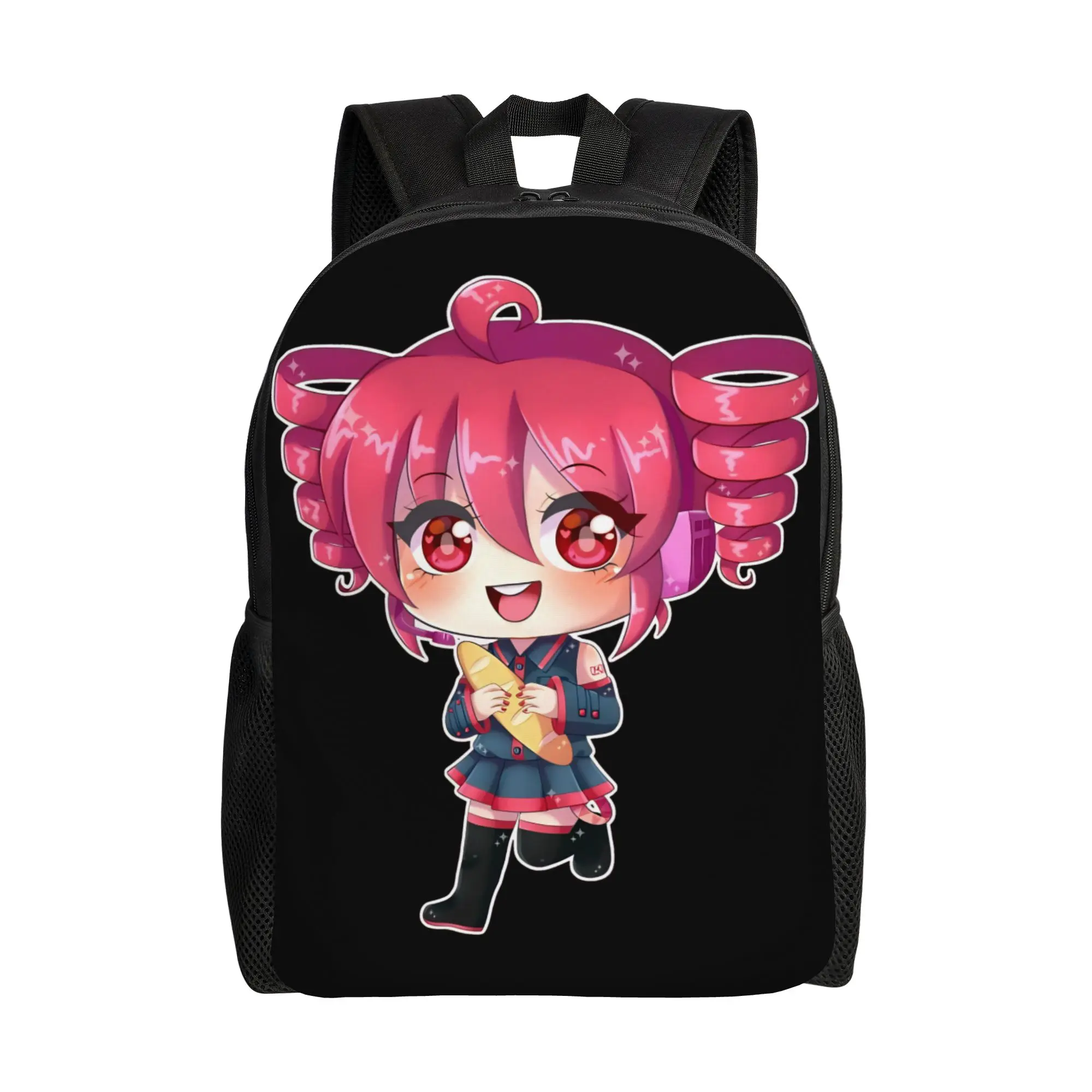 

Рюкзак UTAULOID Kasane Teto (чиби-версия) – популярный рюкзак виртуальной певицы Касане Тето, милый рюкзак для университета, большие школьные сумки, ранец