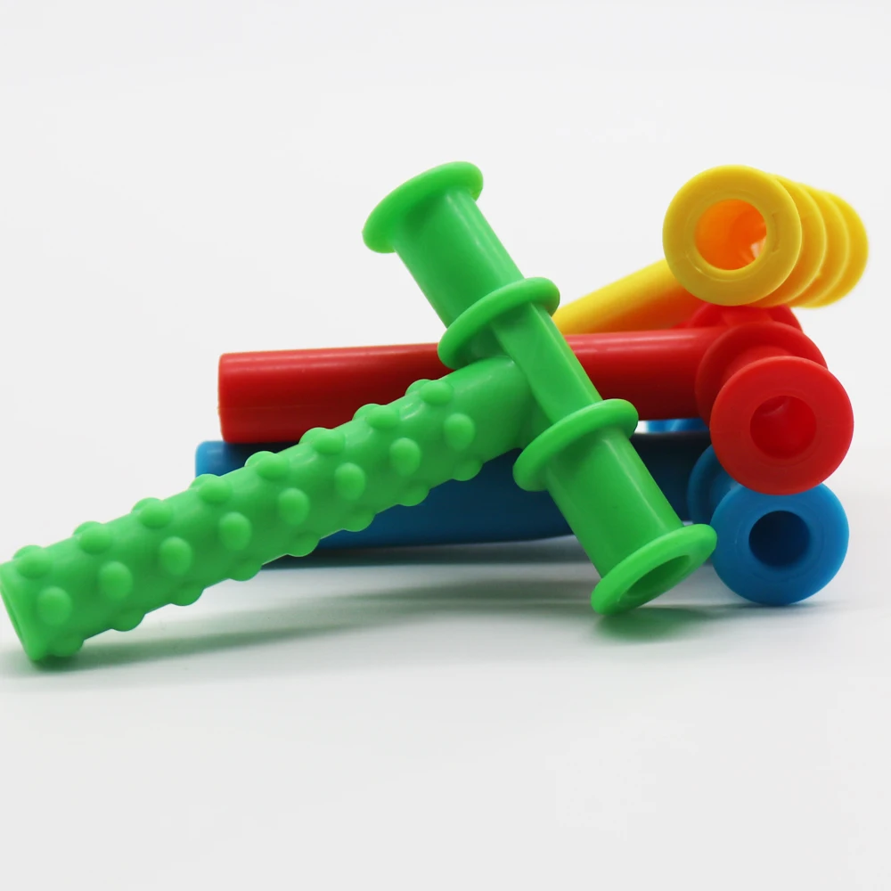 

Kid Chewing Tube Tips Speech Therapy Teeth Massager Speak Oral Muscle Rehabilitation Train Chewing