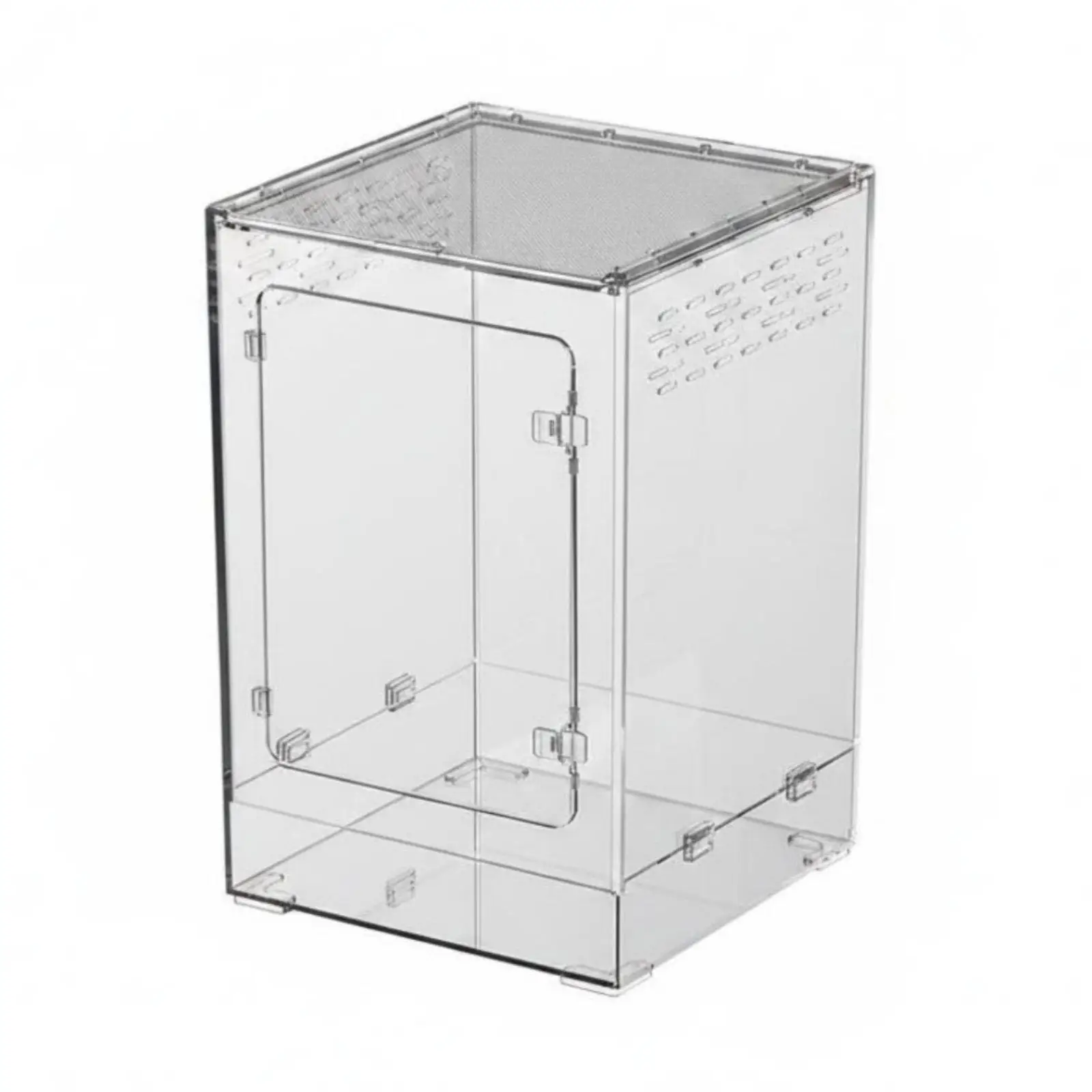 Stackable Reptile Habitat Enclosure Space Saving Vertical Terrarium Decor for Reptile Room Animal Display