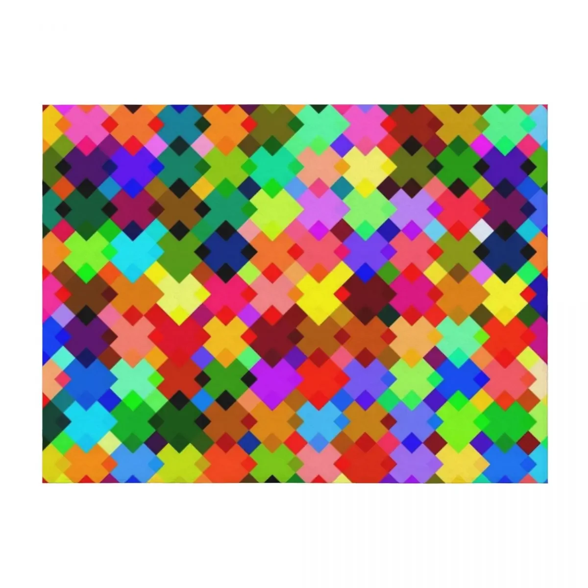 

Bright Checkered Colors Throw Blanket Blankets For Bed Bed covers anime sofa bed Blankets