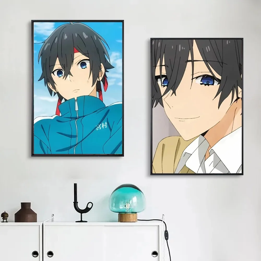 1pc Miyamura Izumi Anime Horimiya Poster Poster Art Print Bar Living Room Furniture Decor